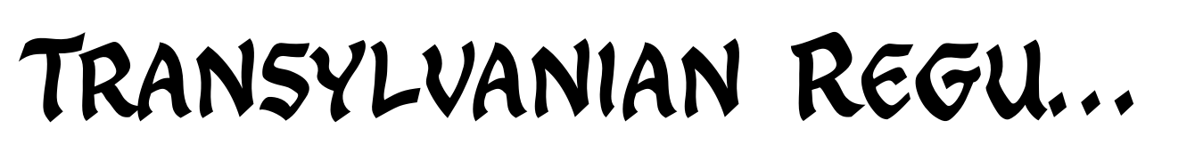 Transylvanian Regular